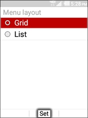 Grid or list
