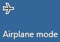 Airplane mode off