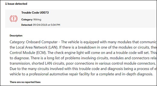 alert details