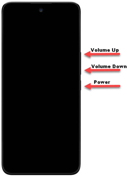 Power and Volume buttons