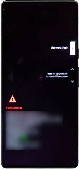 Android Recovery Screen With Recovery Mode