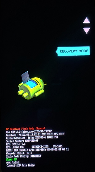 Android Recovery mode