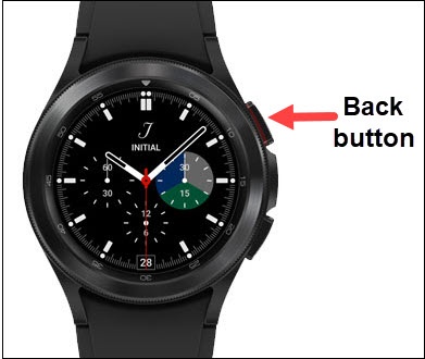 Back button