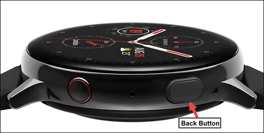 Samsung Galaxy Watch Active2 Accede al panel de notificaciones