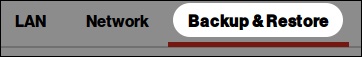 Backup & restore
