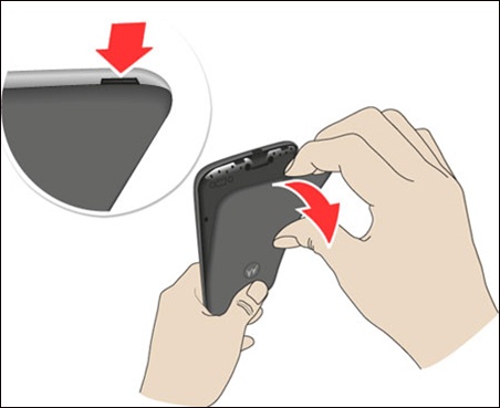 Battery cover removal