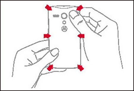 Replace battery cover