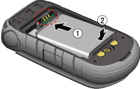 Insert the Battery