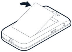 Insert the Battery