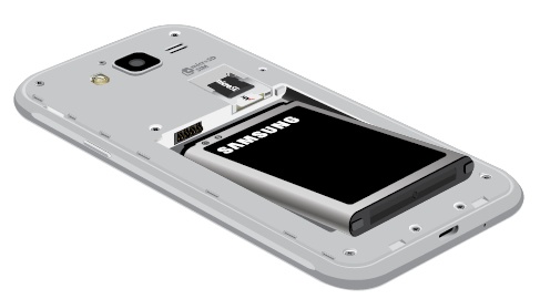 Insert battery