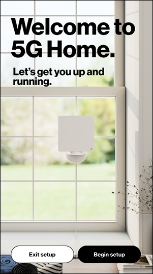 Verizon Internet Gateway Home Router 5G with Wi-Fi - White