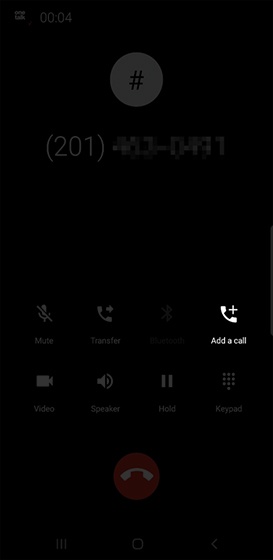 Tap Add a call