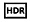 Camera HDR icon