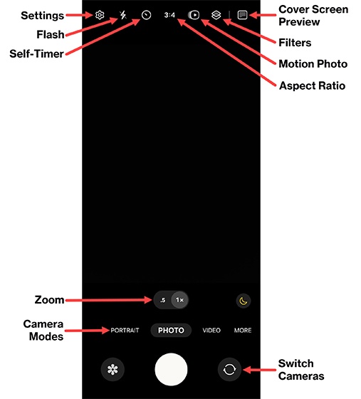 Cómo alternar entre la cámara trasera y delantera del móvil al grabar un  vídeo