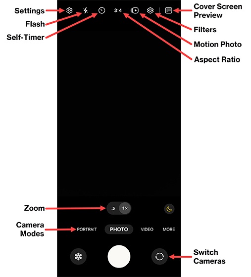 Camera options Camera options