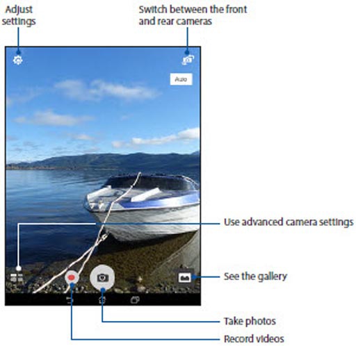 camera options