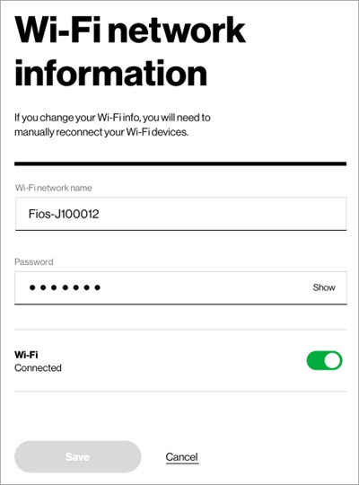 Verizon Home Network Protection