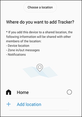 Set Home location