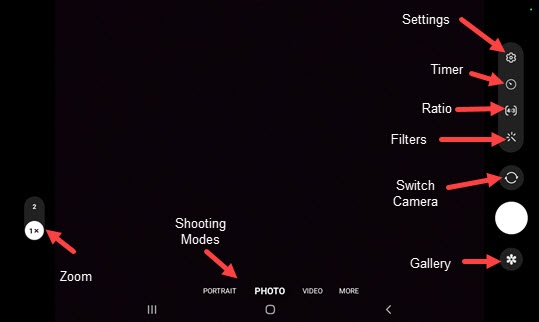 progressief Visa Clan Samsung Galaxy Tab A7 Lite - Common Camera Settings | Verizon