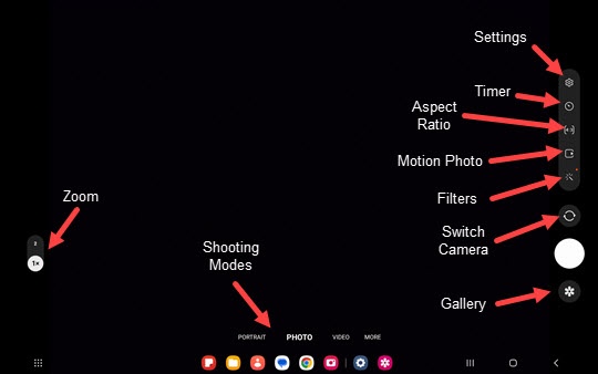 Camera options