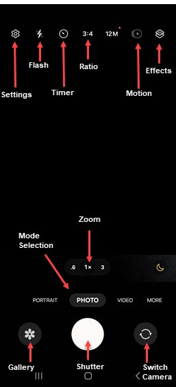 Camera Options