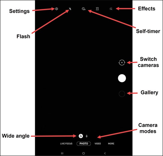 Vete slim Broek Samsung Galaxy Tab A (10.5) - Common Camera Settings | Verizon