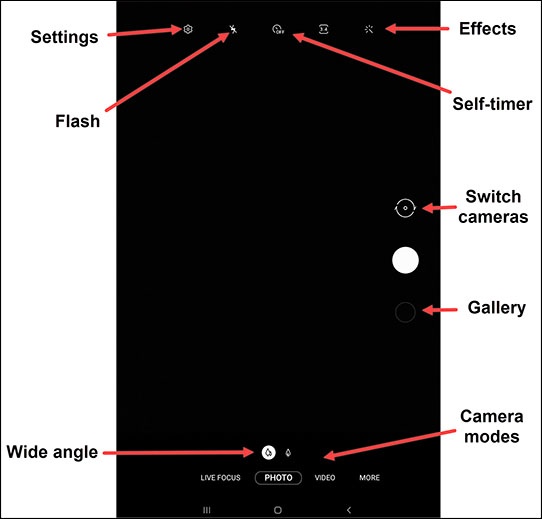 Samsung Galaxy Tab A (10.5) - Common Camera Settings