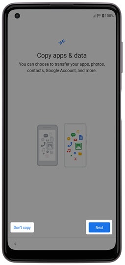 Copy data