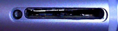 Damaged SIM tray