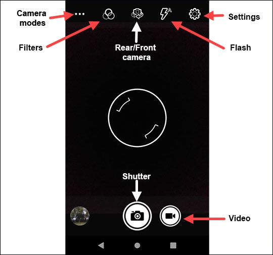 Common Camera settings detail
