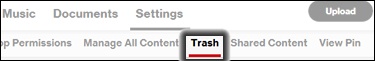 Click Trash