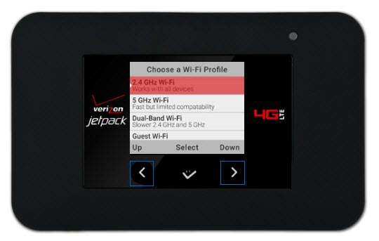 Wi-Fi Profile selection