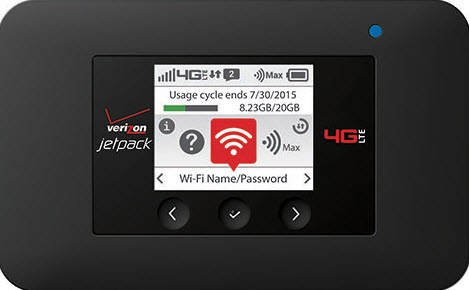 Verizon Jetpack 4G LTE Mobile Hotspot MiFi 5510L - LED Status Indicators