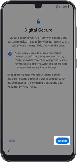Digital Secure screen