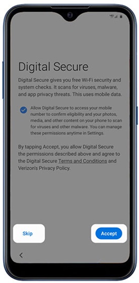 Digital Secure screen