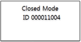 Display CSG Mode screen