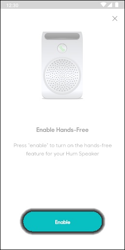 Enable Hands-Free