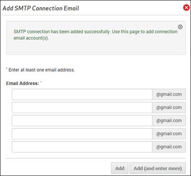 Enter email address