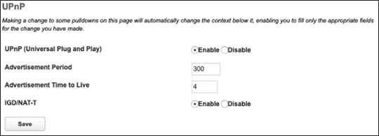 Firewall - UPnP