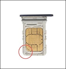 SIM tray