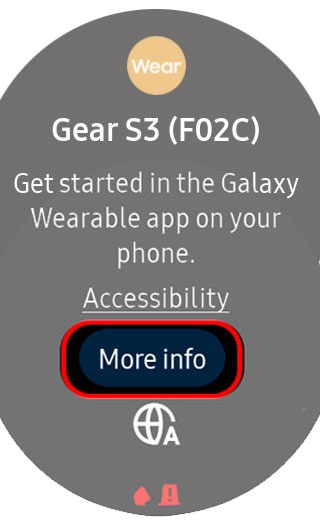 Samsung gear discount s3 frontier setup