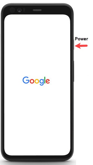 Google on sale Pixel 4 in white for Verizon