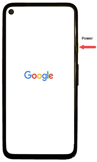 Google screen power button