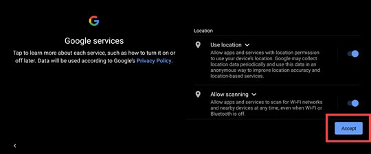 Google Terms and Conditions
