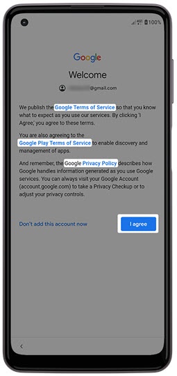 Google Terms & Conditions