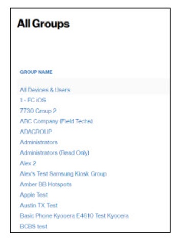 Click preferred Group