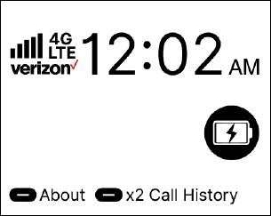 Home screen