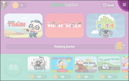 Kids world home page