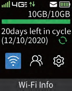 Home screen