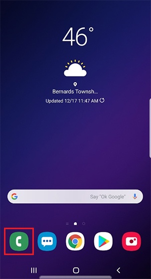 Open phone dialer